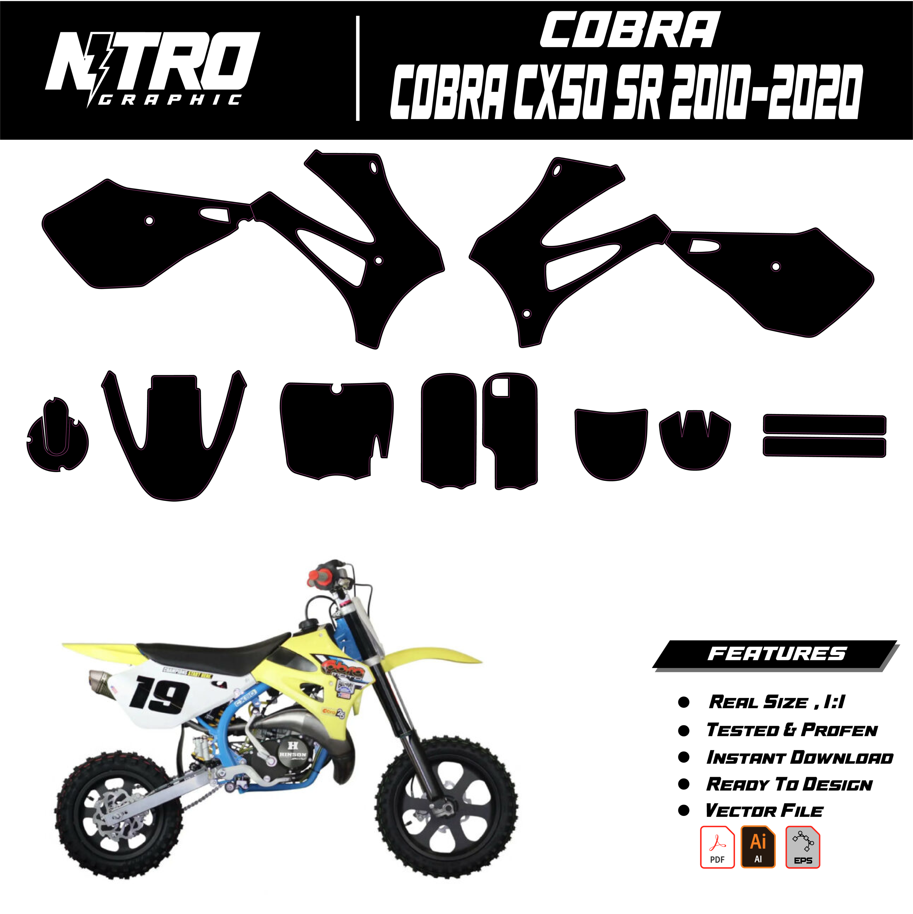 TEMPLATE Cobra CX50 SR 2010-2020