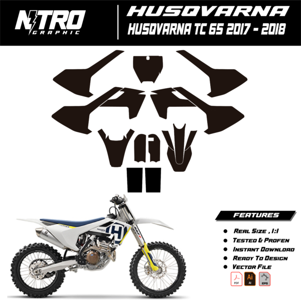 TEMPLATE Husqvarna TC 65 (2017 - 2018)