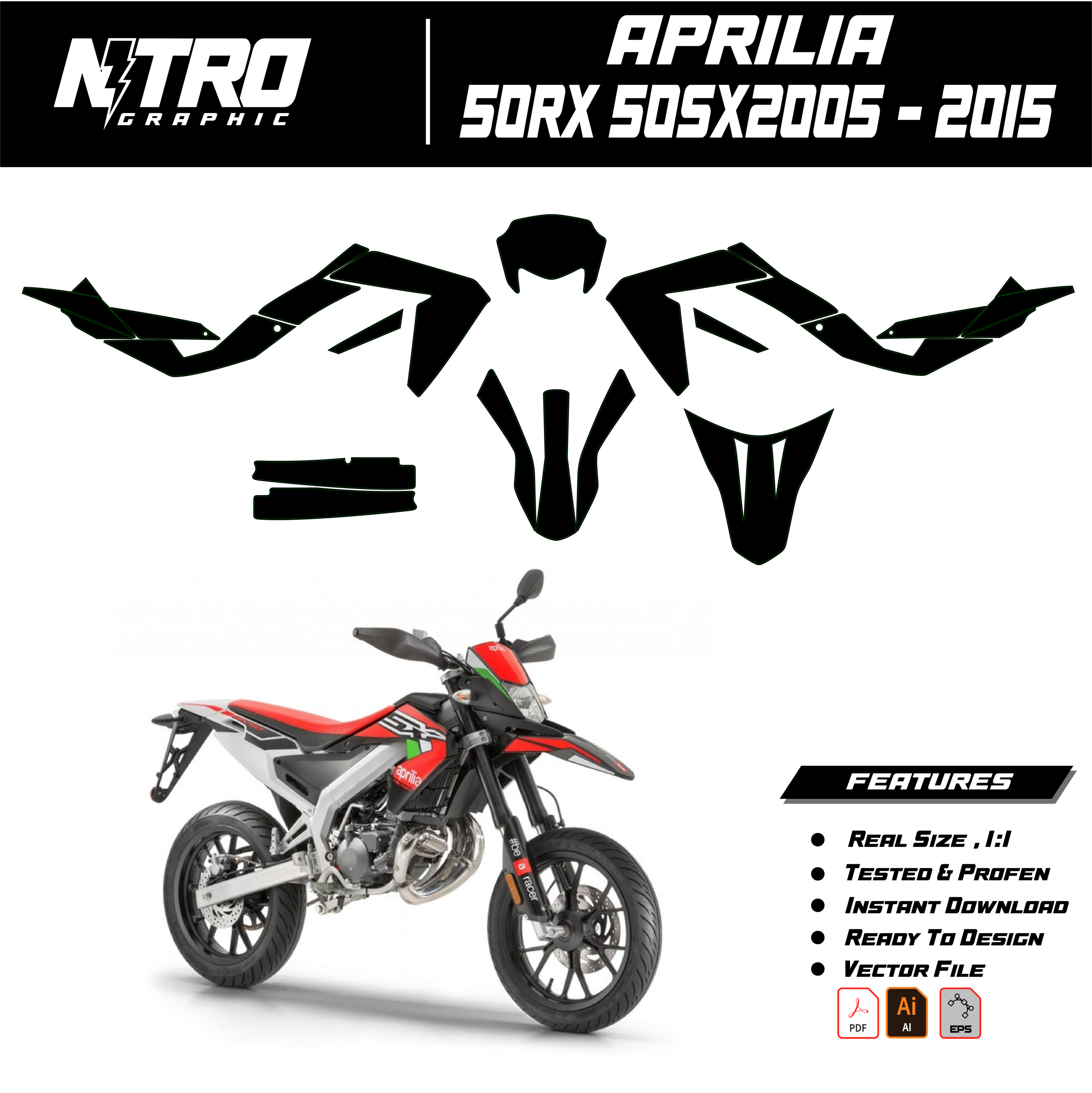 Aprilia 50RX 50SX2005 - 2015