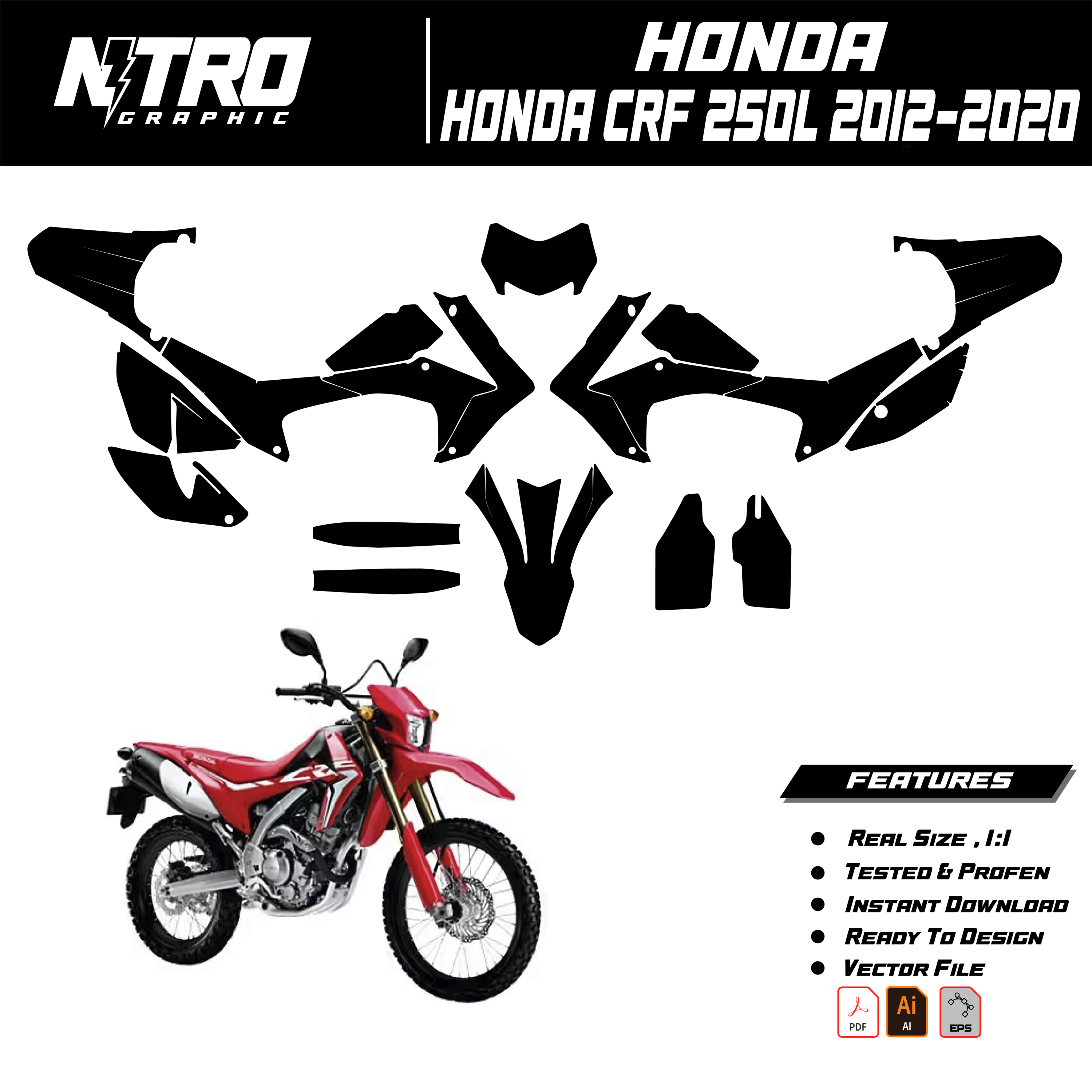 HONDA CRF 250L 2012-2020