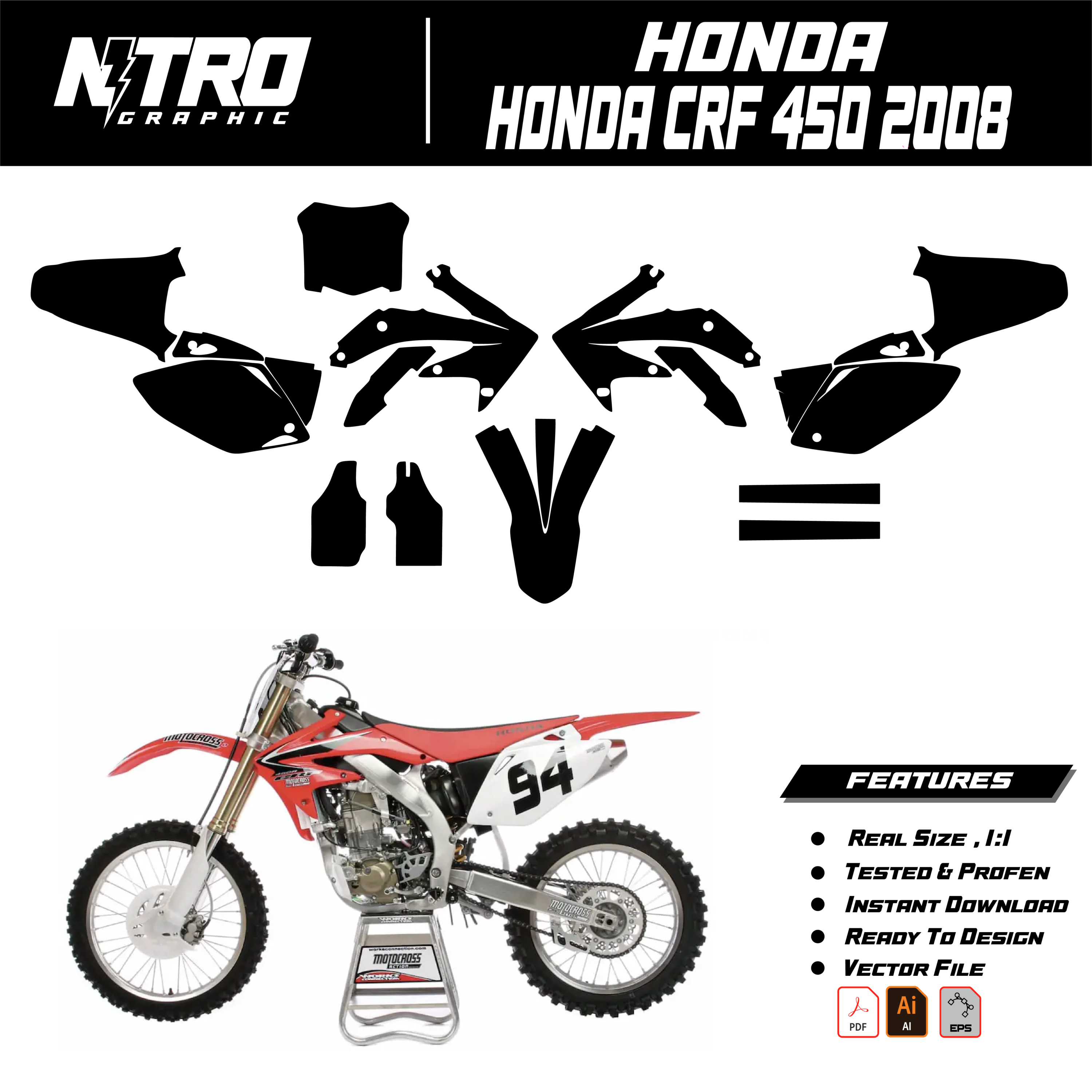 HONDA CRF 450 2008