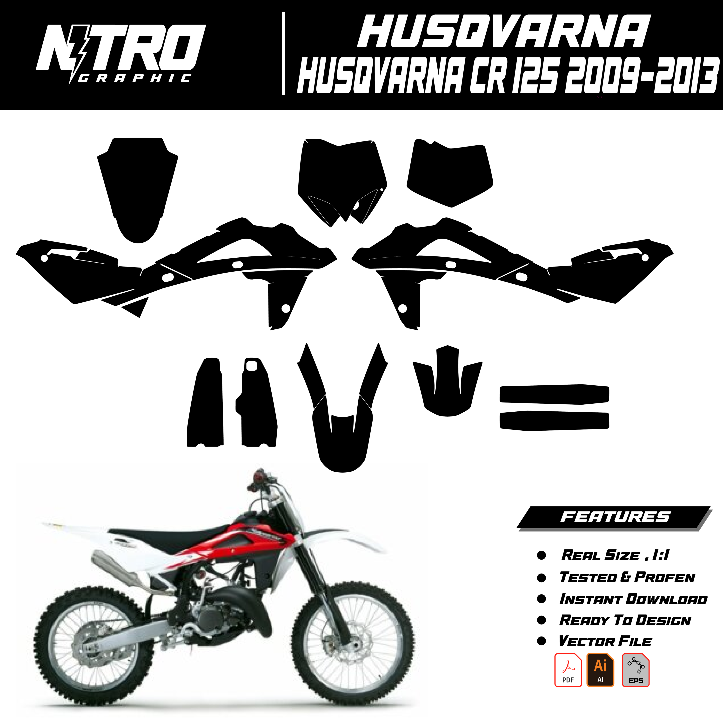 HUSQVARNA CR 125 2009-2013