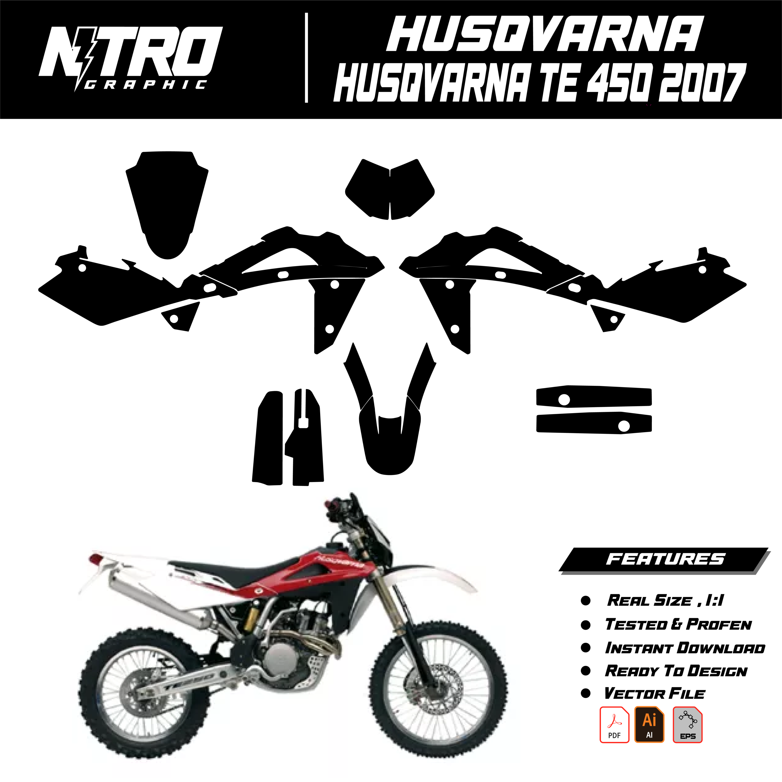 HUSQVARNA TE 450 2007