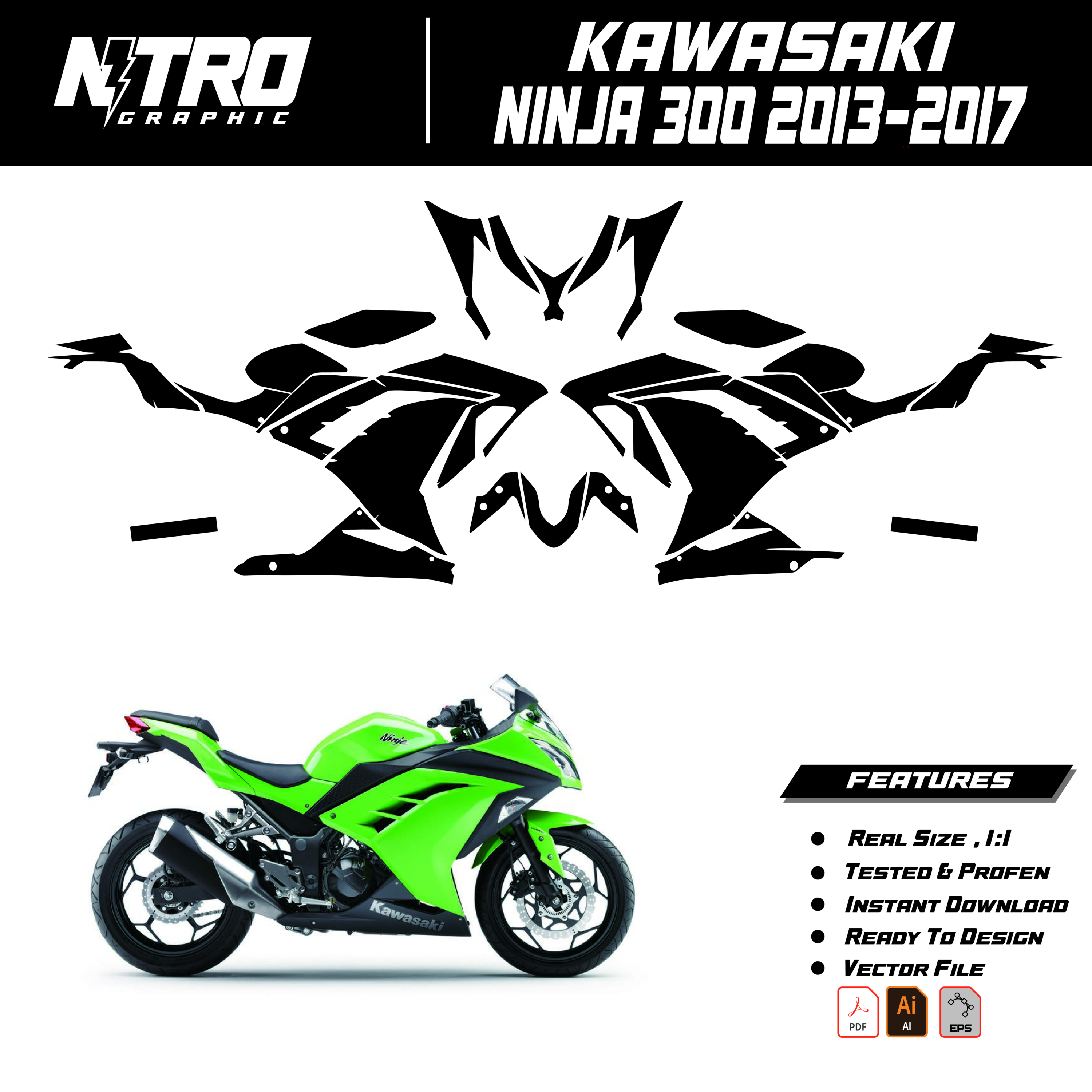 KAWASAKI NINJA 300 2013-2017
