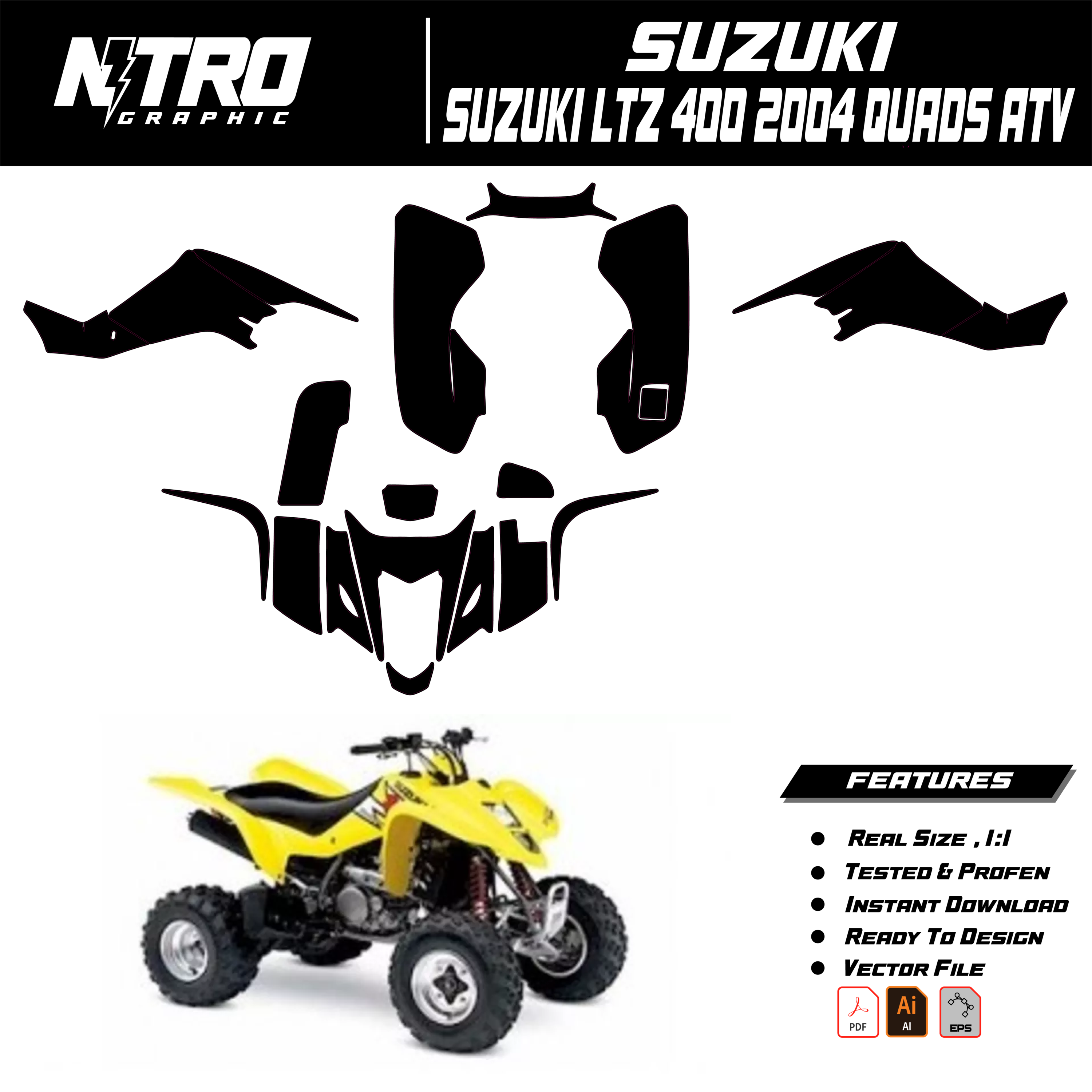 SUZUKI LTZ 400 2004 QUADS ATV