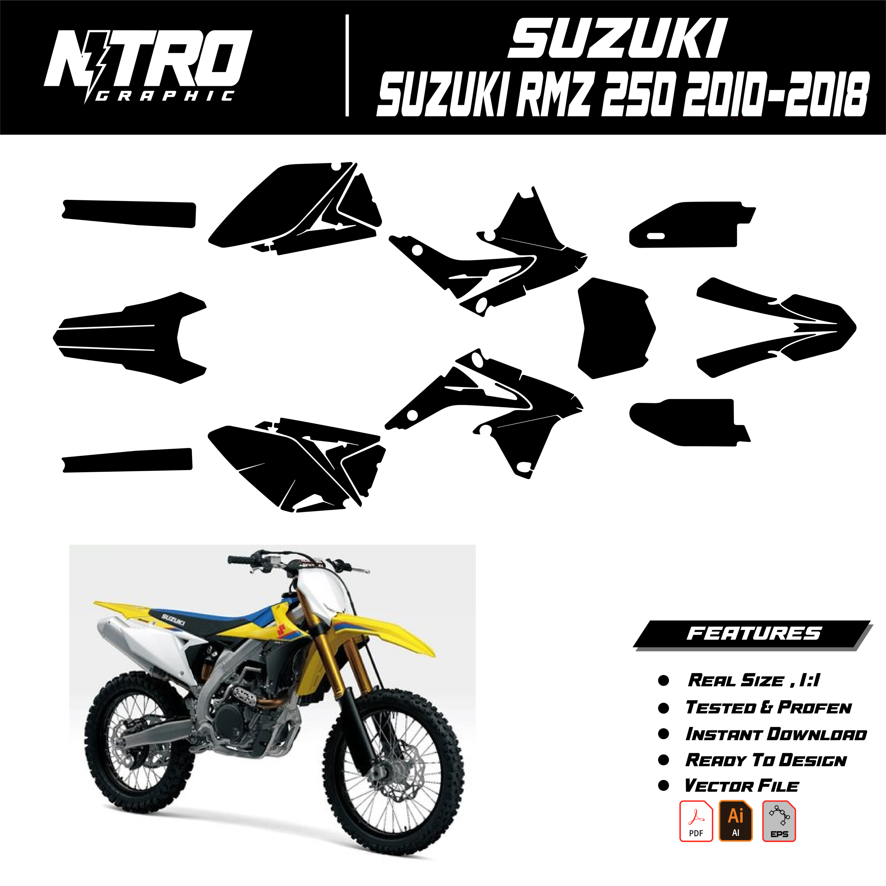SUZUKI RMZ 250 2010-2018