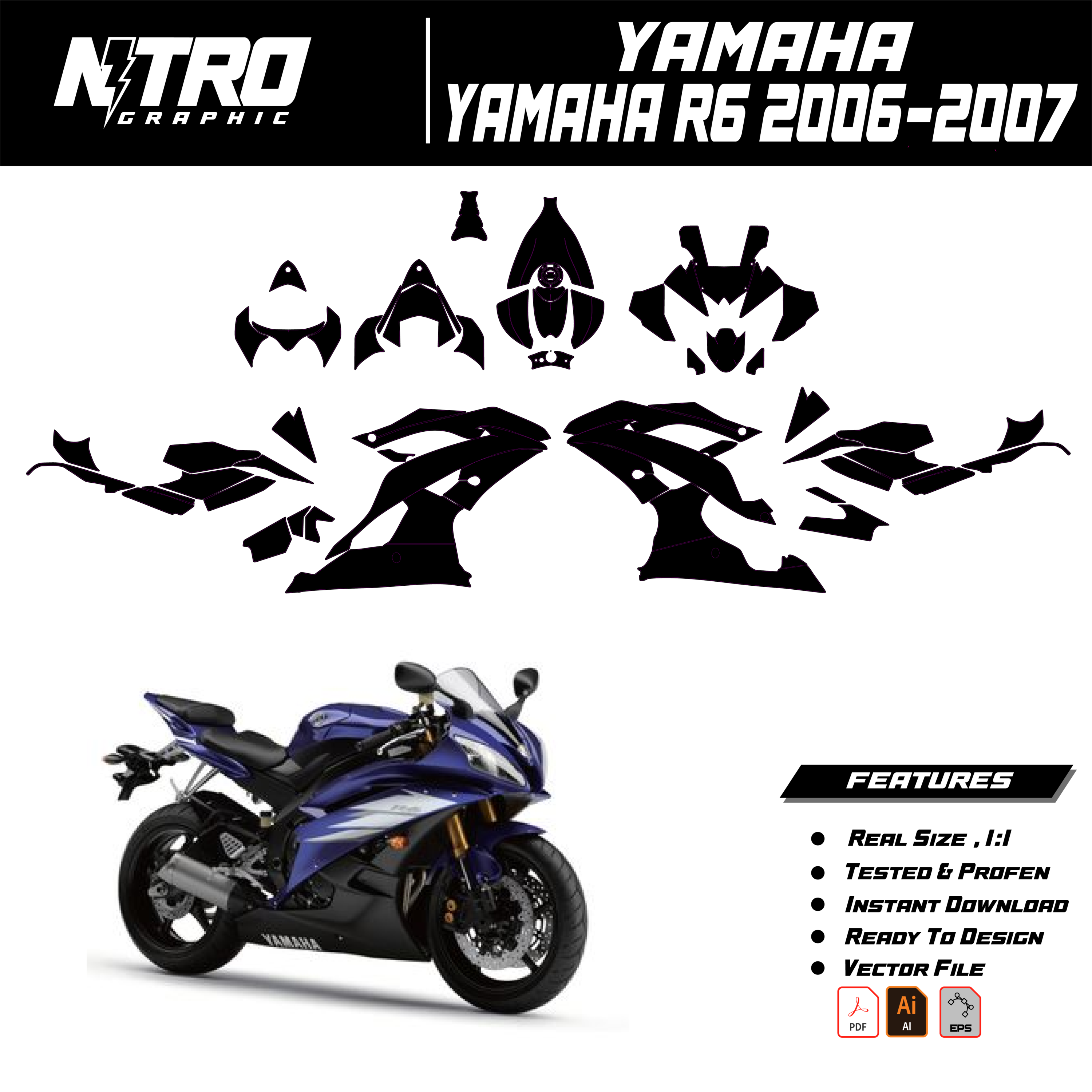 YAMAHA R6 2006-2007