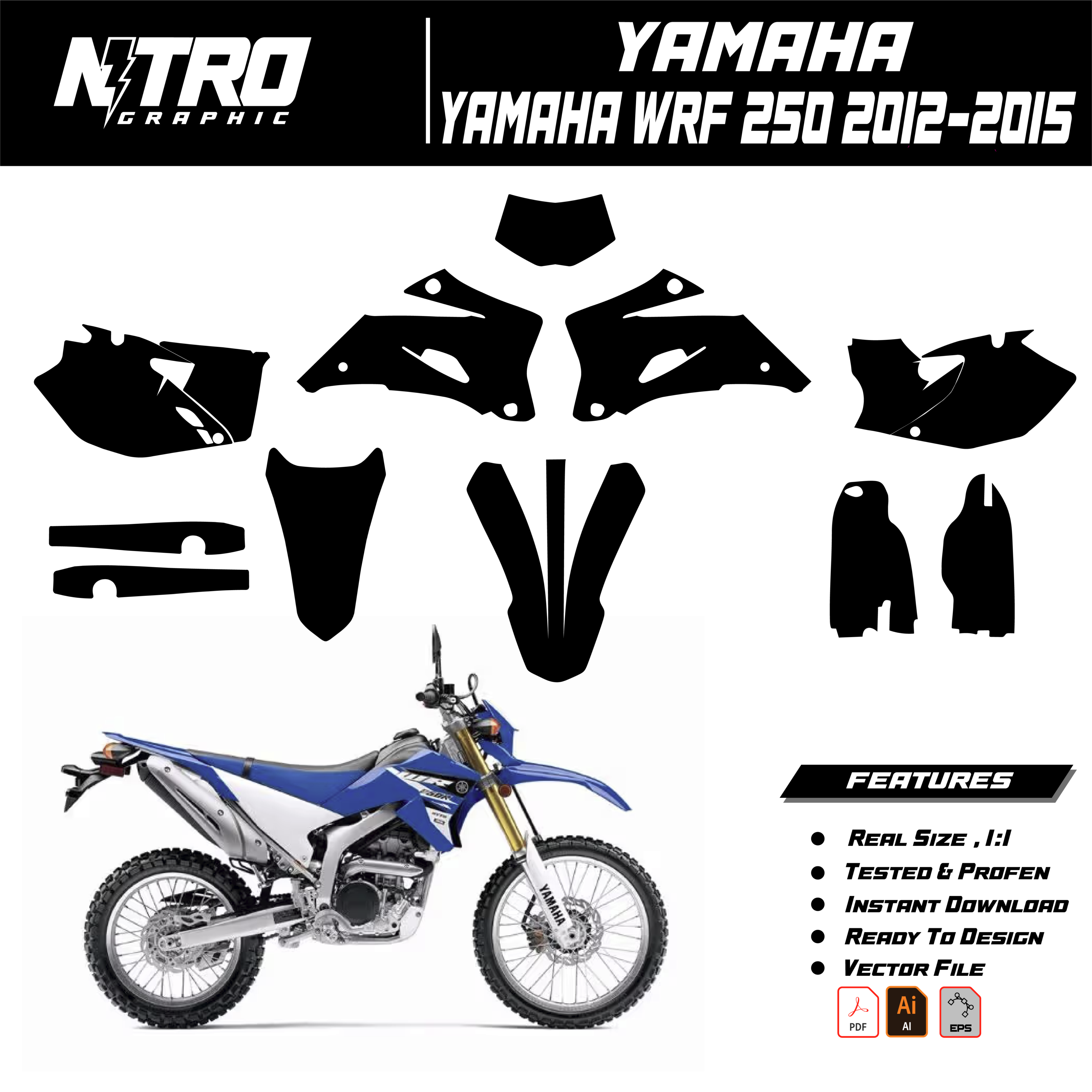 YAMAHA WRF 250 2012-2015