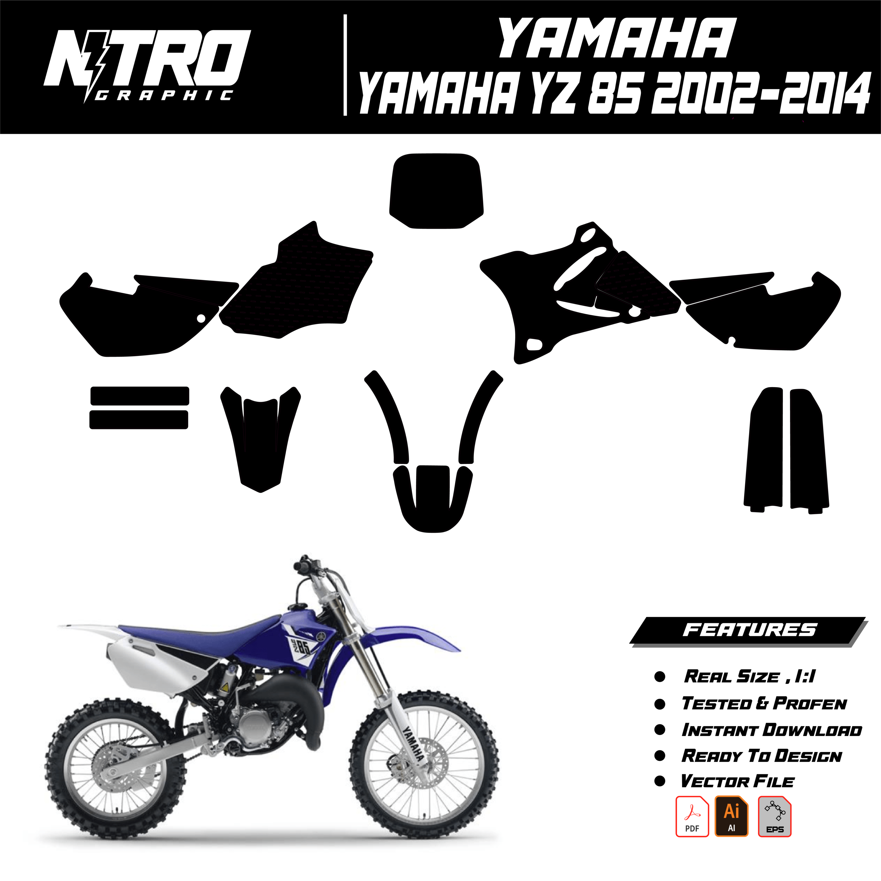 YAMAHA YZ 85 2002-2014