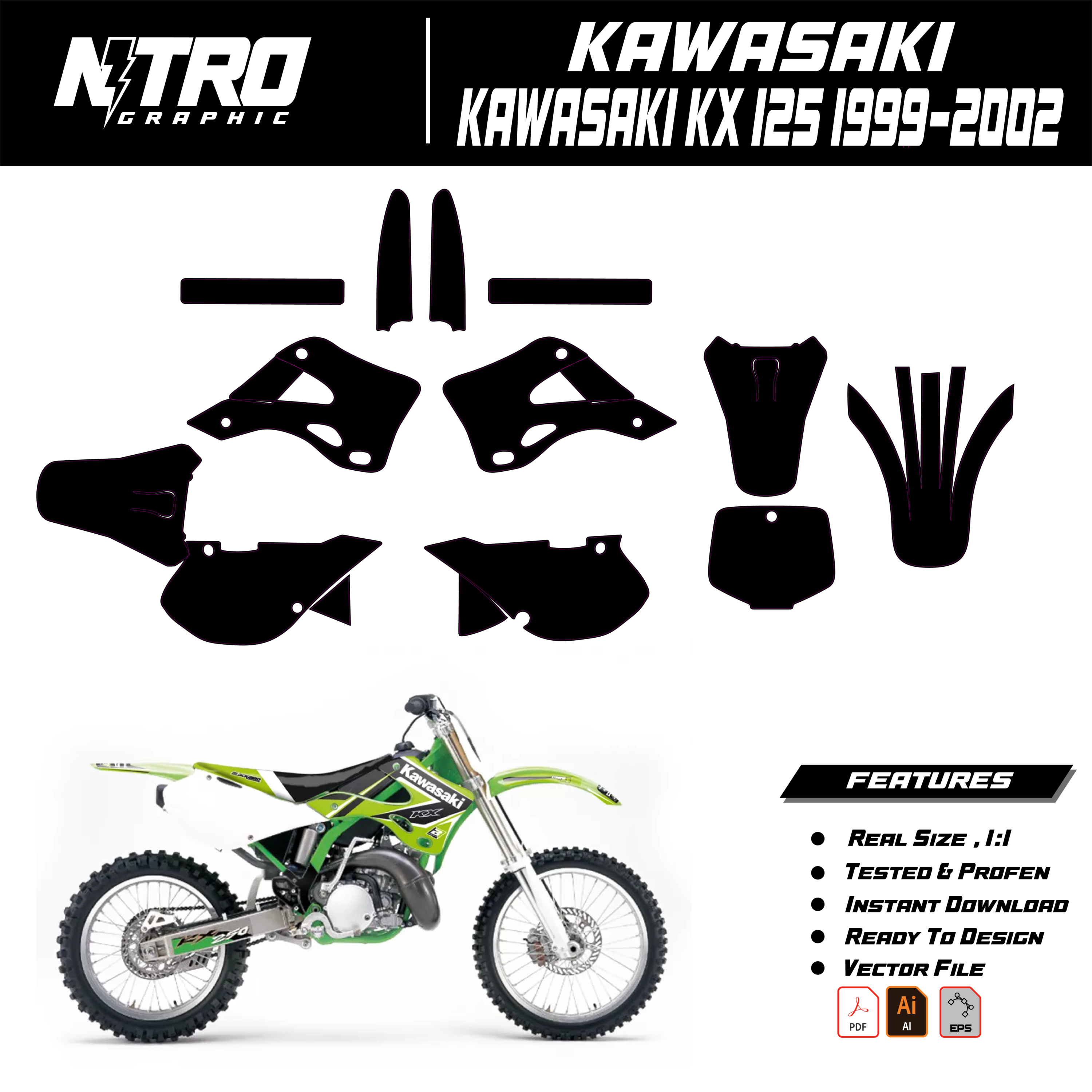 kawasaki KX 125 1999-2002