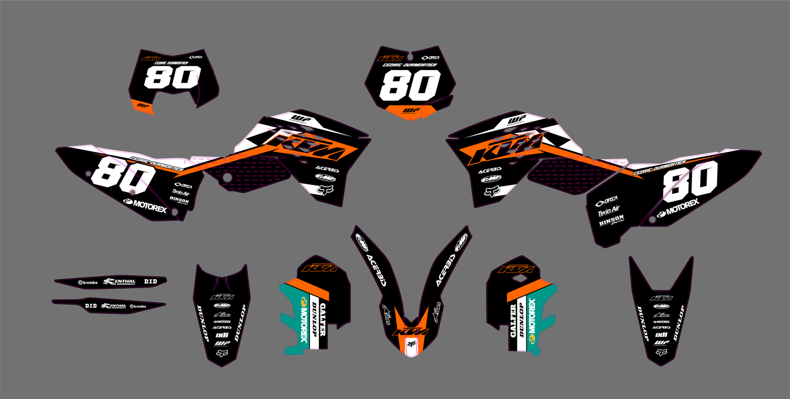 KTM SX All 2007-2011 Factory Racing 1